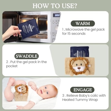 Baby Colic Relief by CUCKOOL - Heated Tummy Wrap