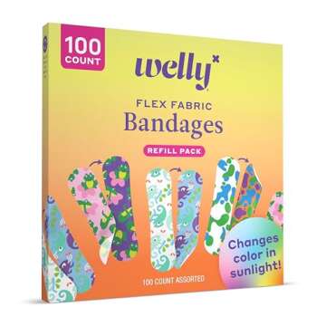 Welly Color Change Bandages - Fun & Flexible for Kids