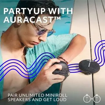 Ultimate Ears MINIROLL Portable Waterproof Speaker