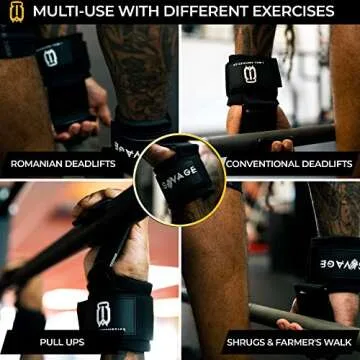 I WILL AESTHETICS Weight Lifting Hooks for Enhanced Grip