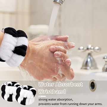 WHAVEL Spa Wristbands Keep Sleeves Dry and Stylish