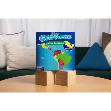 GeoToys GeoPuzzle Latin America 50 Pc Geography Game