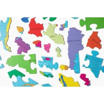 GeoToys GeoPuzzle Latin America 50 Pc Geography Game