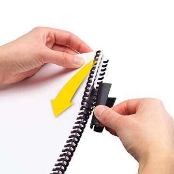 GBC Binding System, Manual, Desktop Binding Punch, 6 Sheet Punch Capacity, ProClick P50 (2515650)