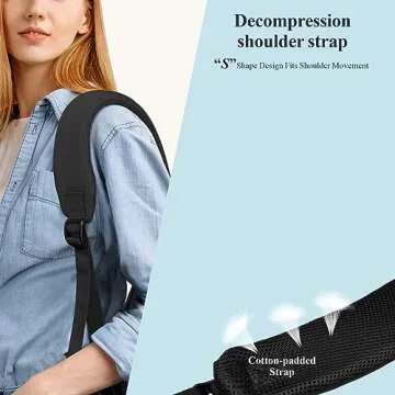 Durable PACKISM Clear Backpack for School and Work