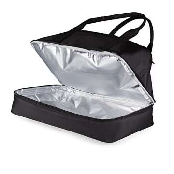 PICNIC TIME Black Pittsburgh Steelers Potluck Casserole Tote