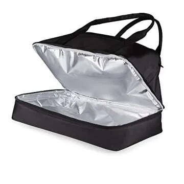 PICNIC TIME Black Pittsburgh Steelers Potluck Casserole Tote