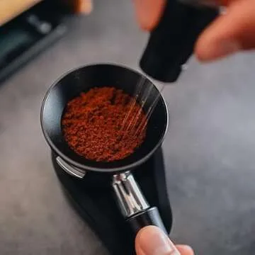 Normcore 54mm Magnetic Dosing Funnel V2 - Espresso Coffee Dosing Ring - 18mm Anodized Aluminum with 8 Neodymium Magnets Fits 54mm Breville Portafilter