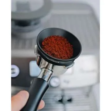 Normcore 54mm Magnetic Dosing Funnel V2 - Espresso Coffee Dosing Ring - 18mm Anodized Aluminum with 8 Neodymium Magnets Fits 54mm Breville Portafilter