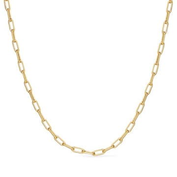 Ana Luisa Link Chain Necklace Adjustable Gold Plated