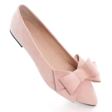 Stylish TN TANGNEST Women Bowknot Flats in Light Pink