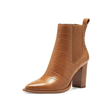 Vince Camuto Ellea Tawny Birch Pointed Ankle Boots