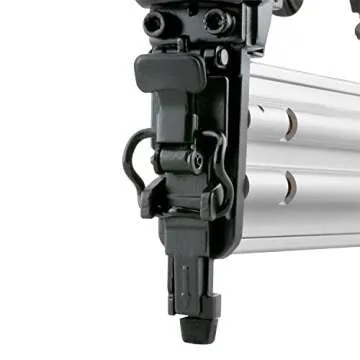 Freeman PBR50Q Pneumatic 18-Gauge 2" Brad Nailer with Quick Jam Release Lightweight and Ergonomic Nail Gun for Moulding, Baseboard, Handrails, Door, and Window Installation , Black