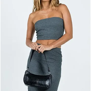 Stylish Women Y2K 2 Piece Skirt Set for All Occasions