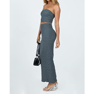 Stylish Women Y2K 2 Piece Skirt Set for All Occasions