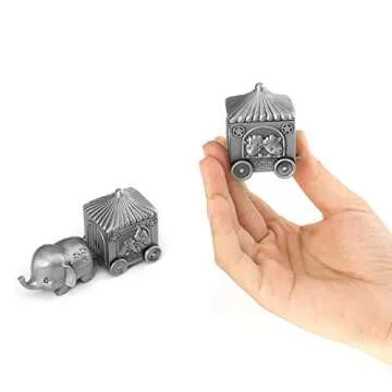 Mogoko Silver Tooth Holder, My First Tooth and Curl Keepsake Box Set, Baby Teeth Fairy Containter Gift Boxes for Child Kids