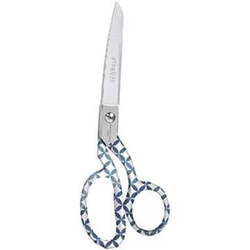 Gingher RH 8" Designer Dressmaker Shears for Seamless Cutting