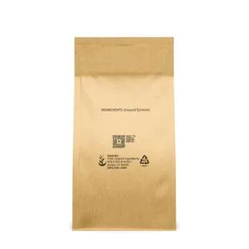 Pure Original Ingredients Turmeric Powder (1 lb), Food Grade, Natural, Spicy Flavor, Curry, Rice, Ec...