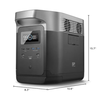 EcoFlow DELTA 1300 Portable Power Station for Outdoor Use