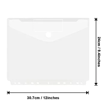 A4 Binder Pocket Set - Durable & Versatile Organization