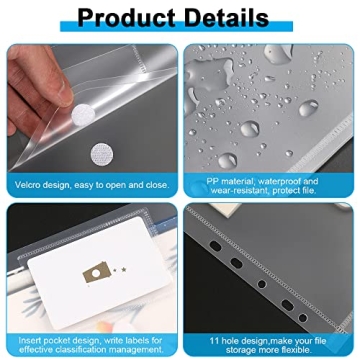 A4 Binder Pocket Set - Durable & Versatile Organization