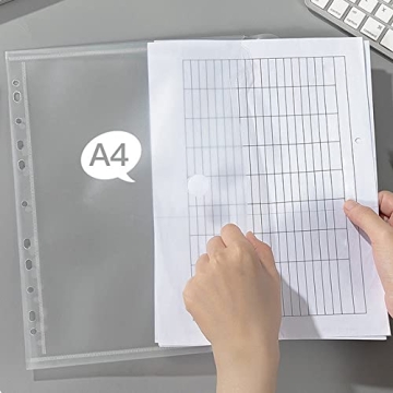 A4 Binder Pocket Set - Durable & Versatile Organization