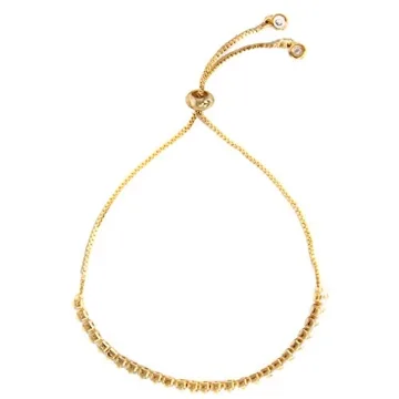 Buy You Women Cubic Zirconia Adjustable Bracelet