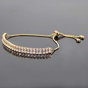 Buy You Women Cubic Zirconia Adjustable Bracelet