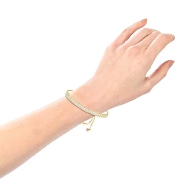 Buy You Women Cubic Zirconia Adjustable Bracelet