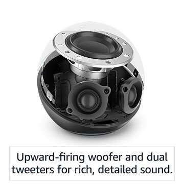 Echo 4th Gen Smart Speaker with Alexa and Sound Hub