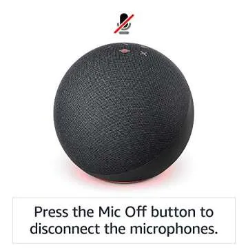 Echo 4th Gen Smart Speaker with Alexa and Sound Hub