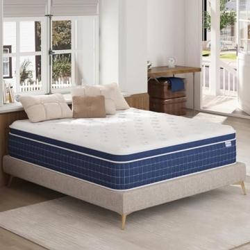 EEN EEN SLEEP 12 Inch Hybrid Queen Mattress Comfort
