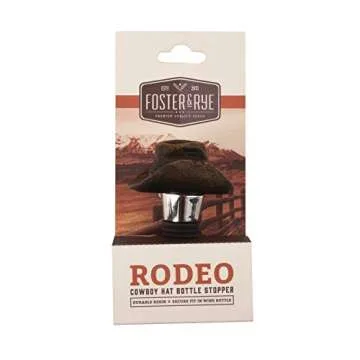 Foster & Rye Cowboy Hat Metal Stoppers, Set of 1