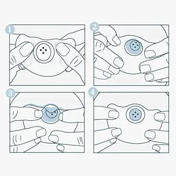 Ameda Washable Skin-to-Skin Nipple Shield for Breastfeeding, Ultra-Thin Flexible Silicone, Cut-Out 16mm