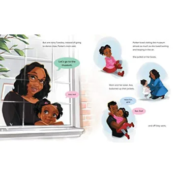 Parker Looks Up: Joyful Children's Book About Art