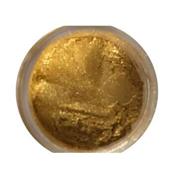 Oh! Sweet Art - 100% EDIBLE EGYPTIAN GOLD LUSTER DUST,METALLIC 4 grams each container