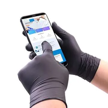 Durable Wostar Nitrile Gloves 100 Pack for Ultimate Protection