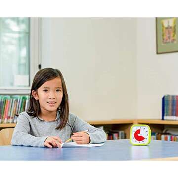 TIME TIMER TTMM9GR Mod - Lime Green Timer for All Ages