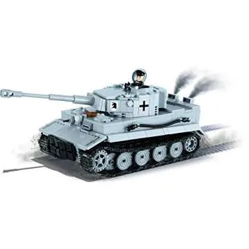 COBI World of Tanks Tiger 1 - Build & Play Soldier Figurine Set