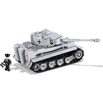 COBI World of Tanks Tiger 1 - Build & Play Soldier Figurine Set
