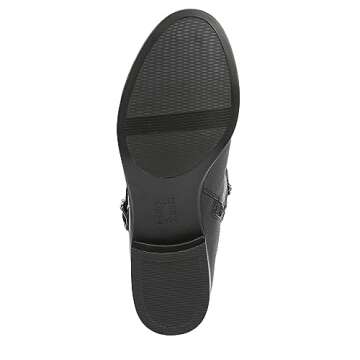 Naturalizer Jessie Black Leather Knee High Riding Boots