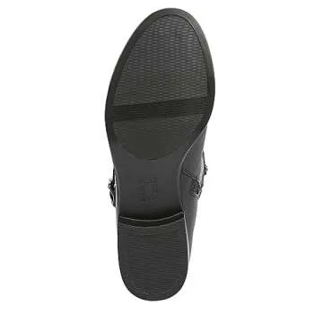 Naturalizer Jessie Black Leather Knee High Riding Boots