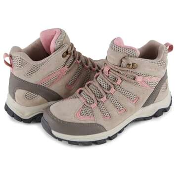 Eddie Bauer Women's Astoria Hiking Boots - Lightweight, Cushioned, Breathable