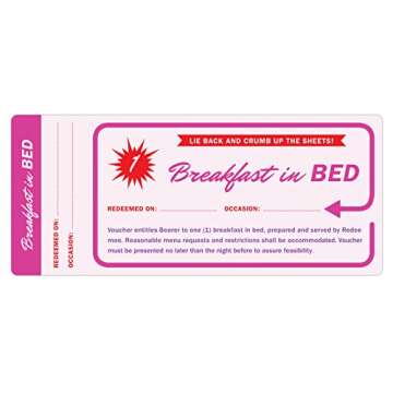 Knock Knock Vouchers for Lovers Fun and Romantic Coupon Book