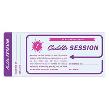 Knock Knock Vouchers for Lovers Fun and Romantic Coupon Book