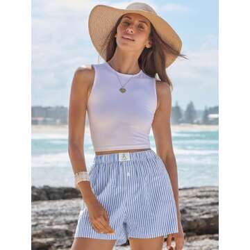 ANRABESS Summer Boxer Shorts for Women - Comfort & Style