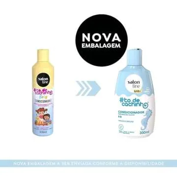 Salon Line Baby Conditioner for Curly Kids Hair 300ml