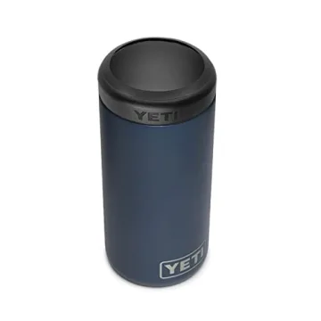 YETI Rambler 12 oz. Colster Slim Can Insulator for the Slim Hard Seltzer Cans, Navy (NO CAN INSERT)