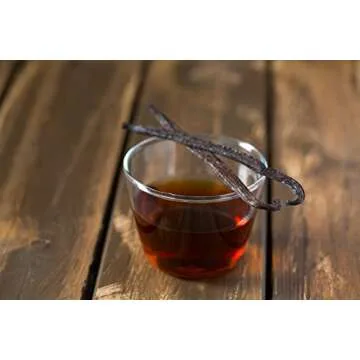 Organic Vanilla Extract - Made with Bourbon Madagascar Vanilla Beans - 4 fl oz – For Baking, Desserts, Home Cooking and Chefs