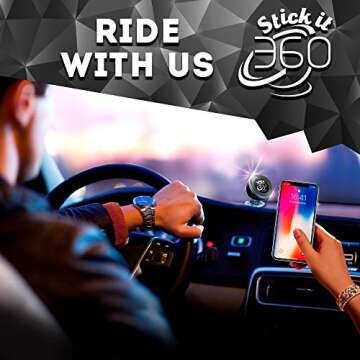 Stick It 360 Magnetic Car Phone Mount - Universal Holder
